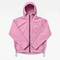 Water Reactive Cheetah Rain Jacket - Pink
